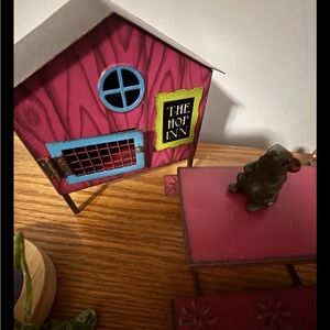 Fairy Garden Miniatures LOT 7 items Garden Decor Fairy House great Small size